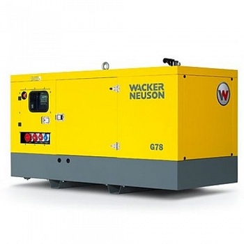 Дизельный генератор Wacker Neuson G 78